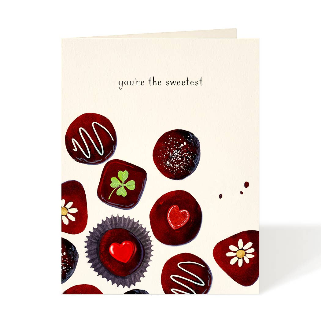 Chocolate Treats Sweetest Card