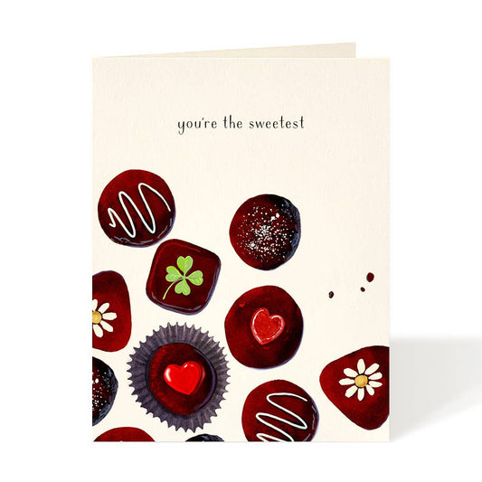Chocolate Treats Sweetest Card