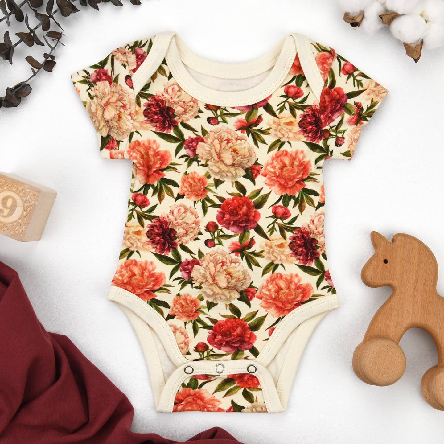 Petunia Organic Cotton Onesie