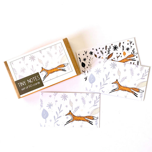 Fox Tiny Notes Cards