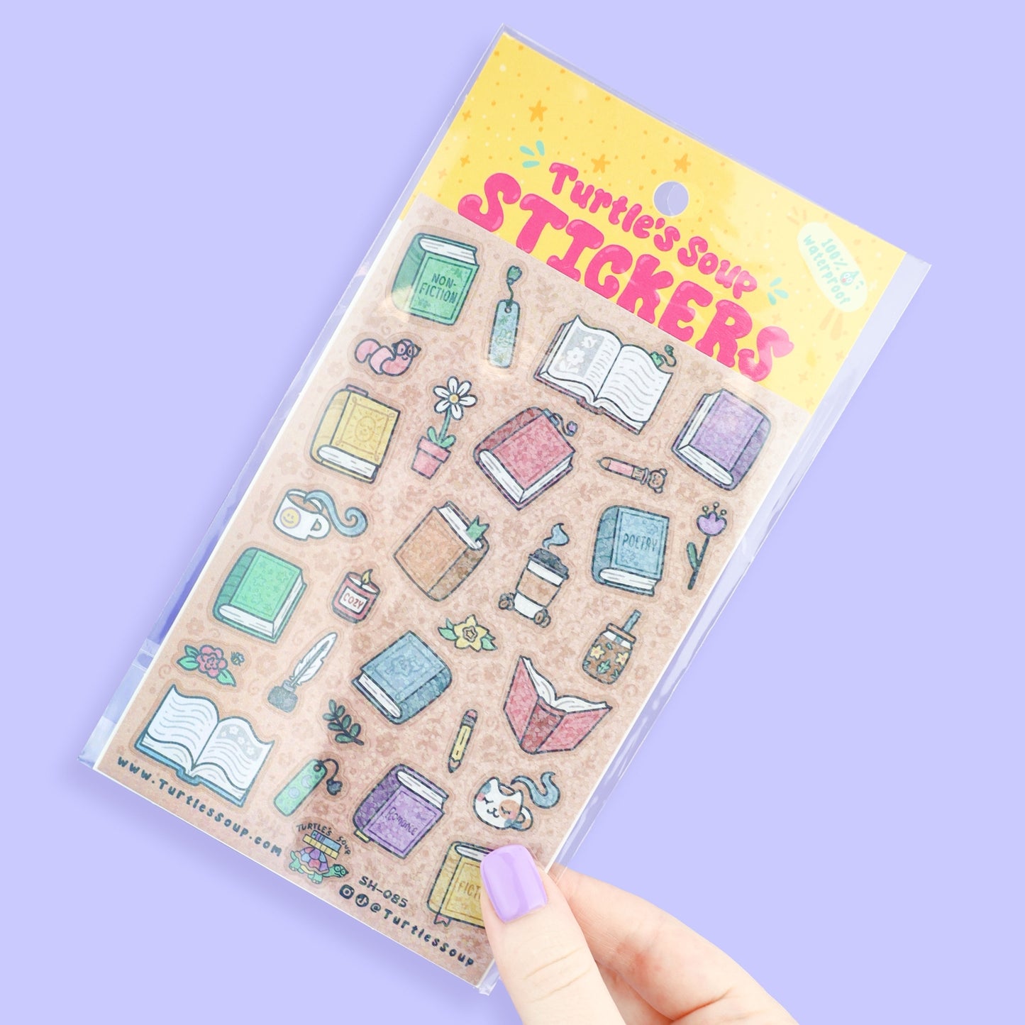 Books & Things Reading Sticker Sheet