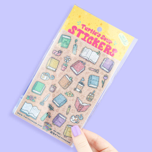 Books & Things Reading Sticker Sheet
