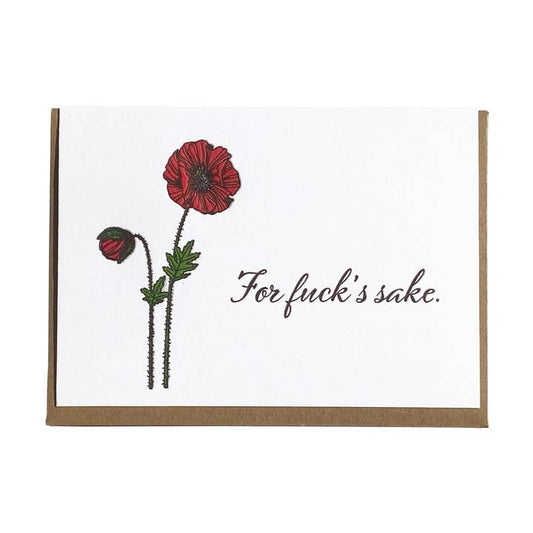 For Fucks Sake Card