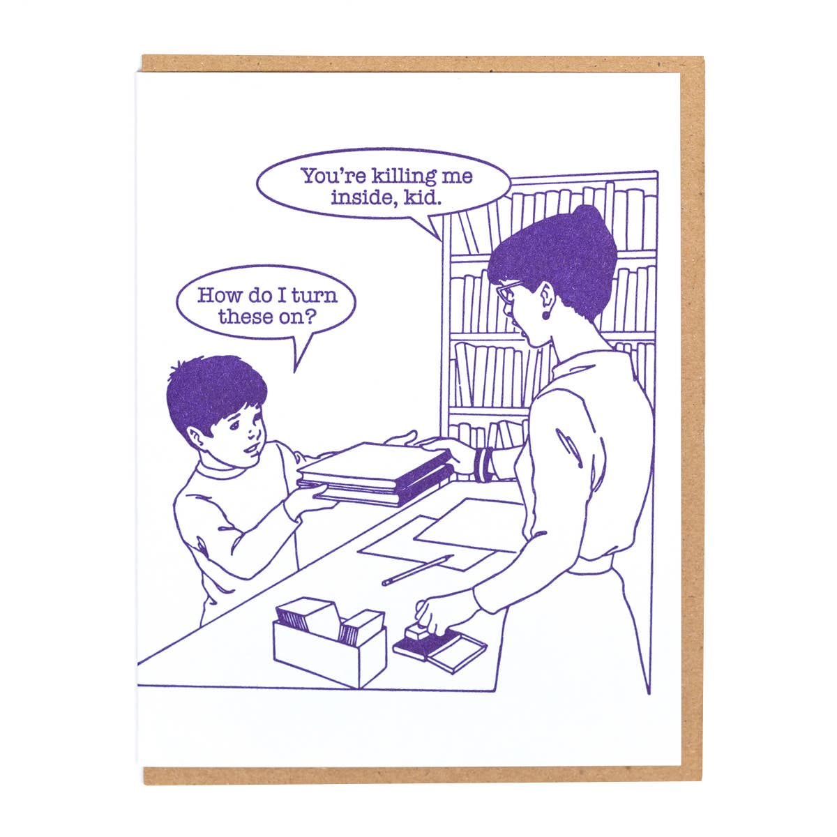 Librarian Card