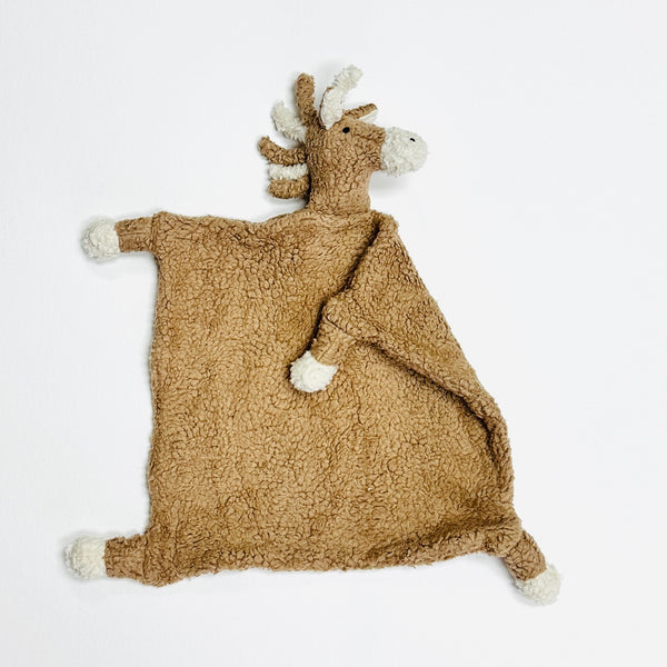 Horse Organic Baby Lovey Security Blanket