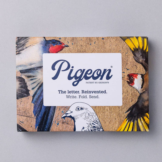 Golden Flight Pigeon Folding Letter Set