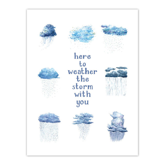 Weather the Storm With You Card