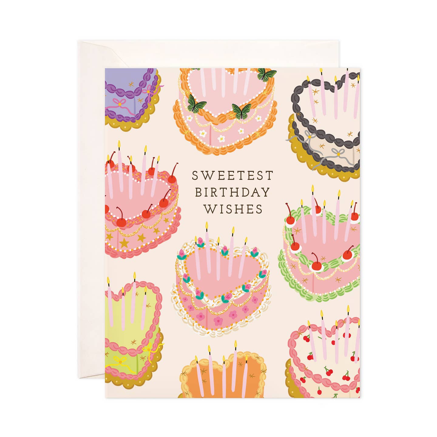 Sweetest Birthday Cakes Card