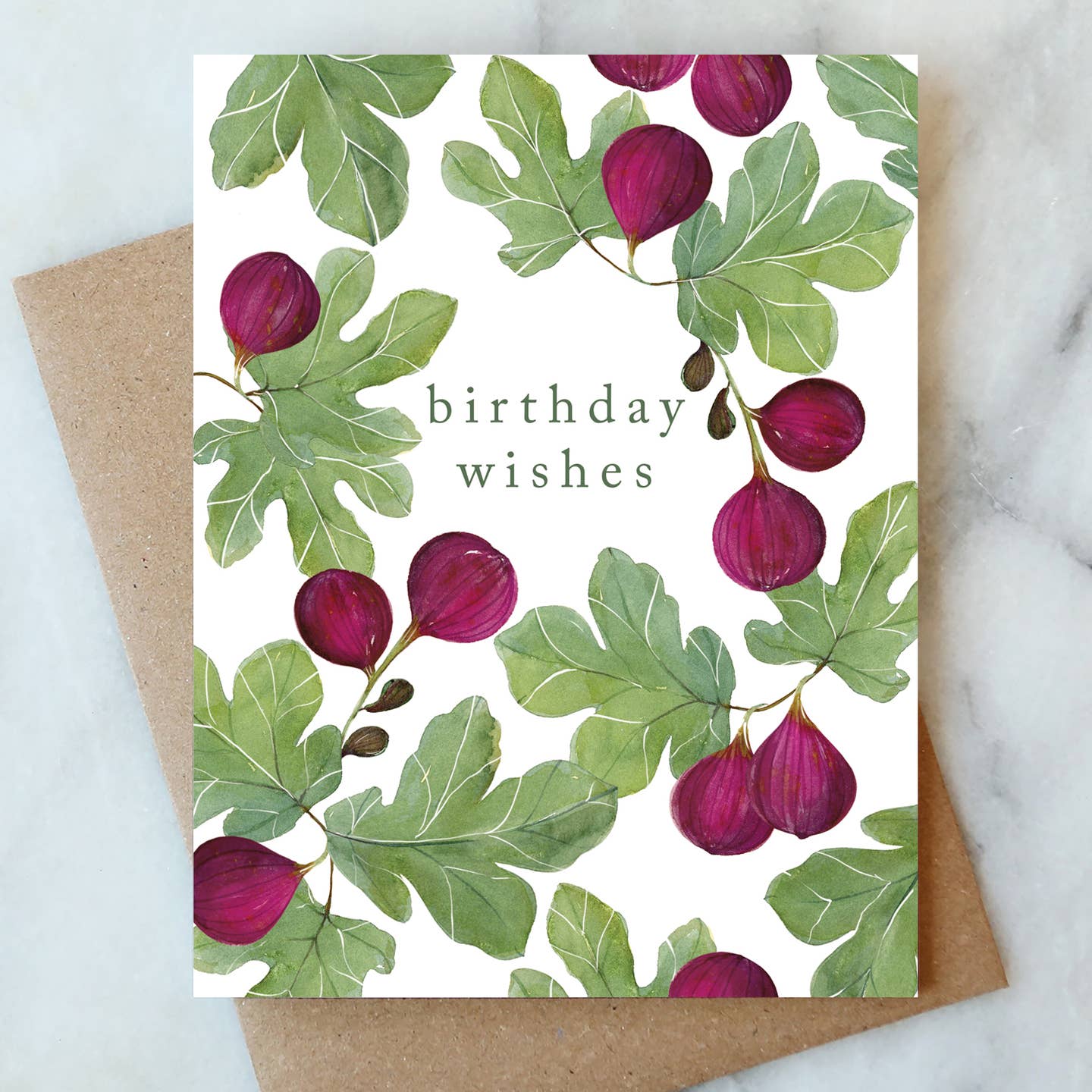 Figs Birthday Wishes Card