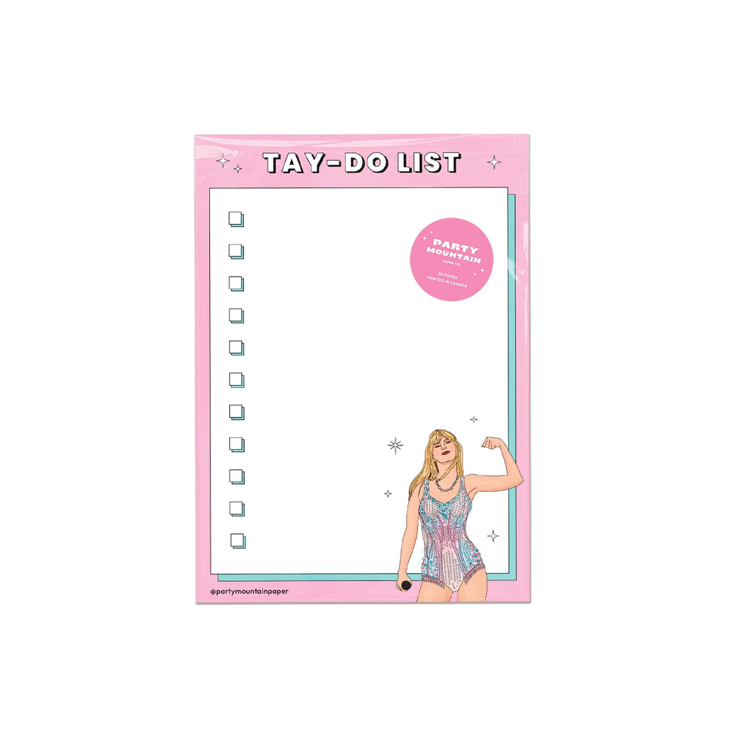 Tay-Do List Taylor Swift Notepad