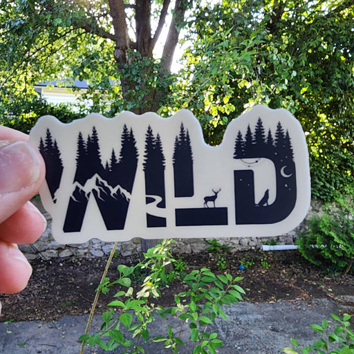 Wild Nature Vinyl Sticker