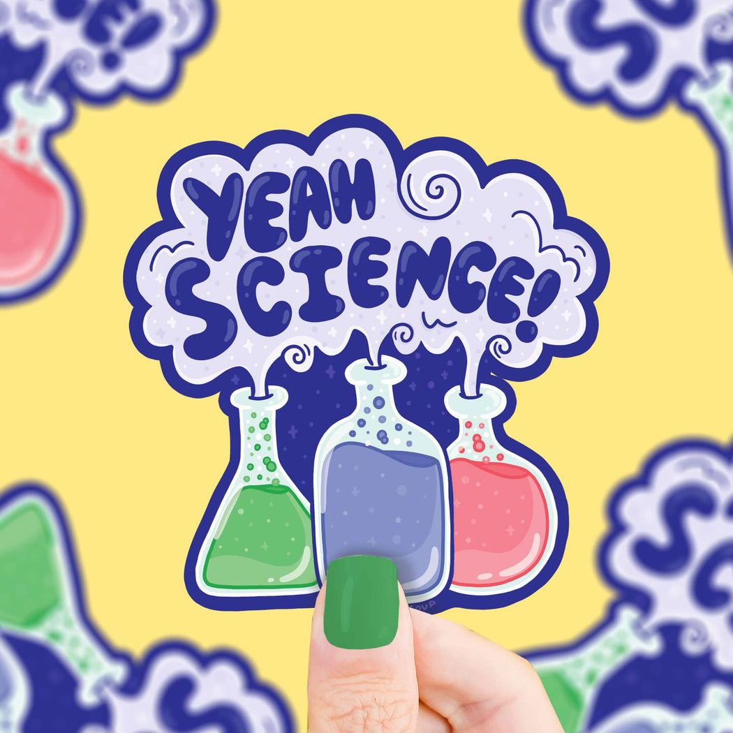 Yeah Science Vinyl Sticker