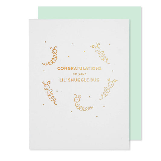 Lil Snuggle Bug Congrats Baby Card