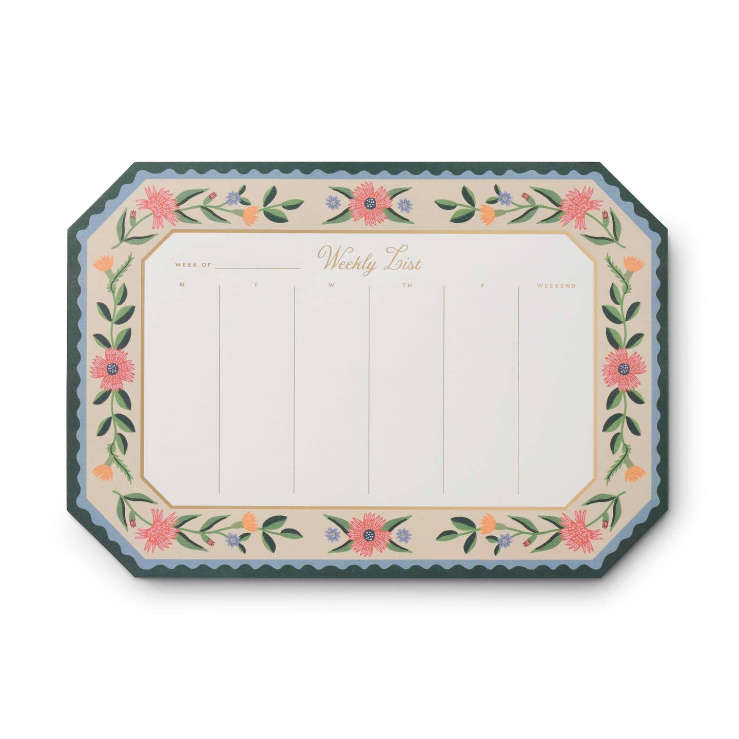 Aster Weekly Desk Pad