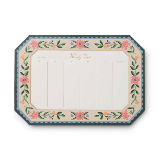 Aster Weekly Desk Pad