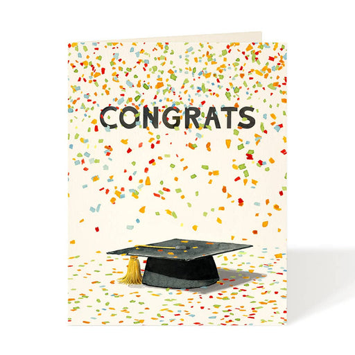 Confetti Congrats Grad Card