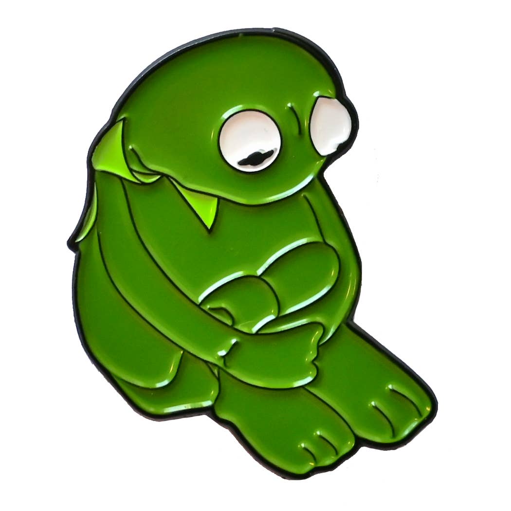 Sad Kermit the Frog Enamel Pin