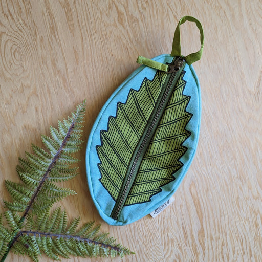 Leaf Zippered Pouch