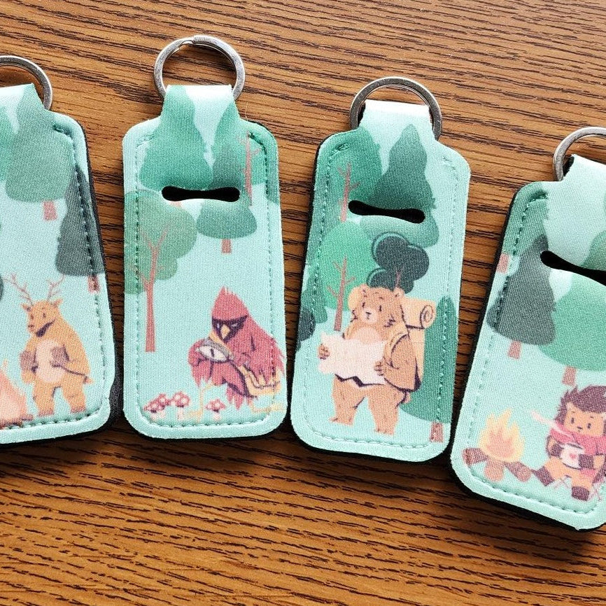 Wildlife Lip Balm Holder & Keychain