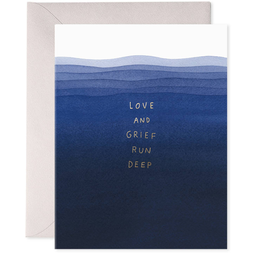 Love & Grief Run Deep Card