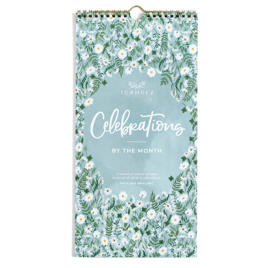 Celebrations By Month Perpetual Calendar