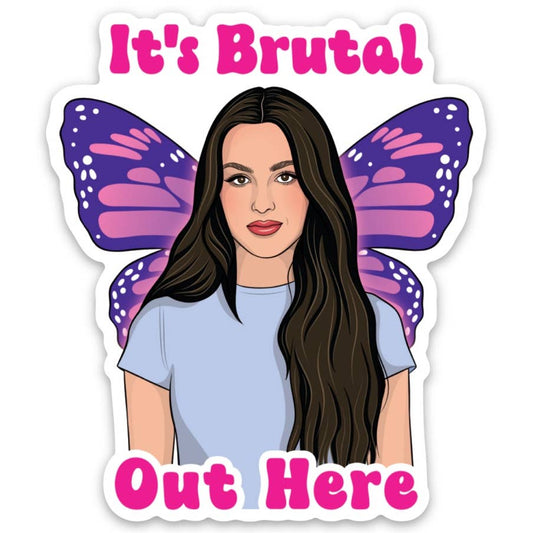 Olivia Rodrigo Butterfly Sticker