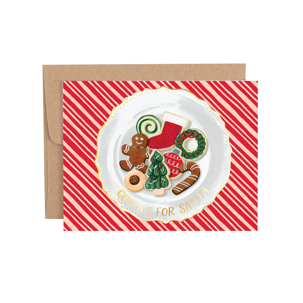 Cookies for Santa Card