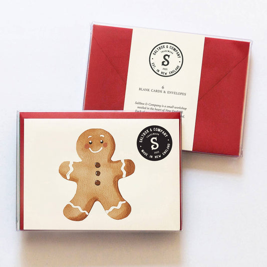 Gingerbread Cookie Box of Cards