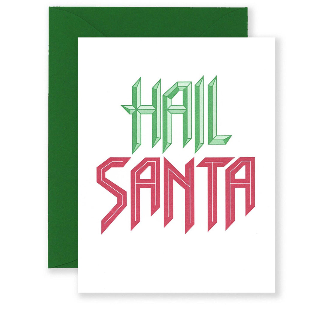 Hail Santa Card