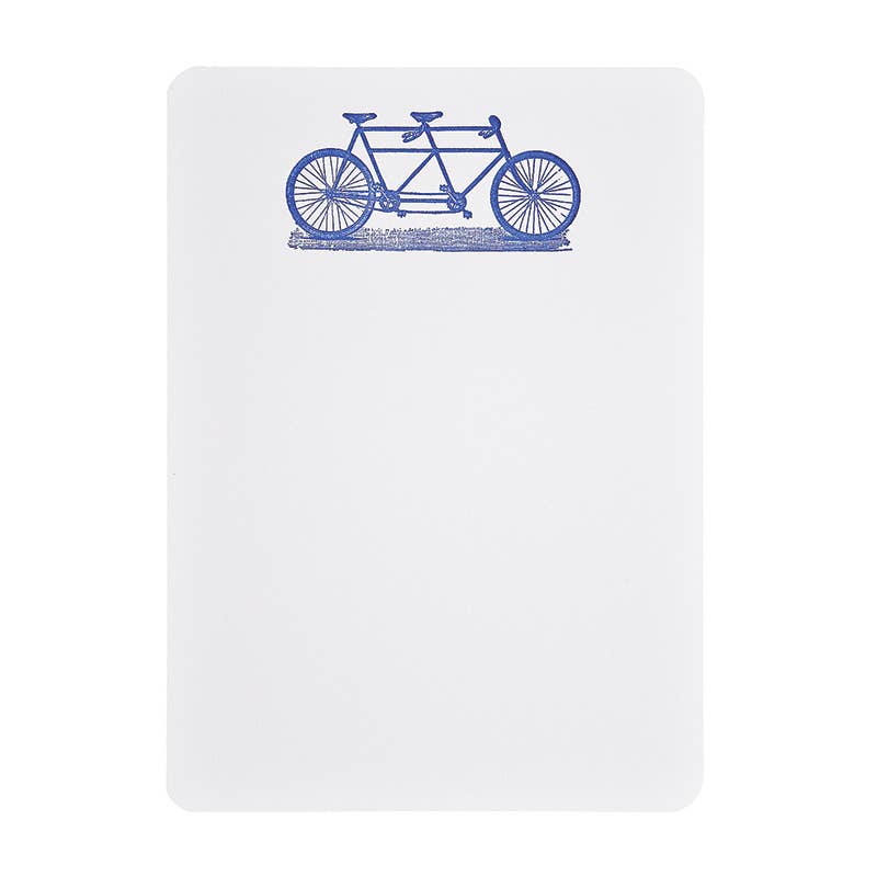 Tandem Bike Tails Boxed Notecards