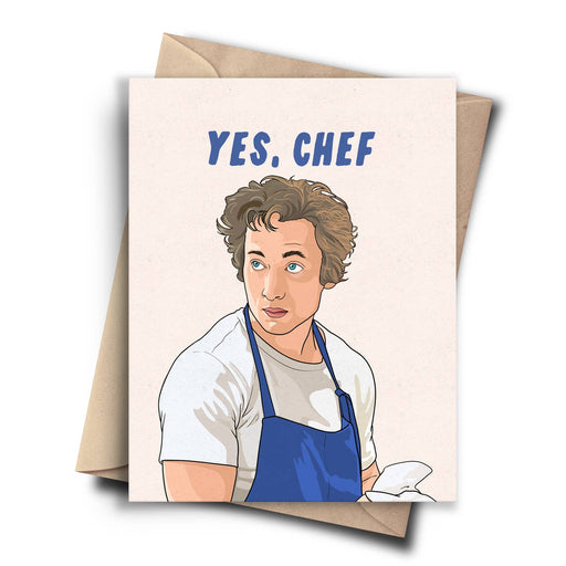 Yes Chef The Bear Card