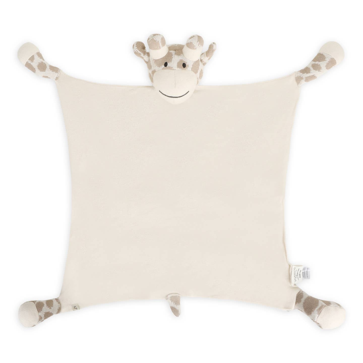 Giraffe Organic Baby Lovey Security Blanket