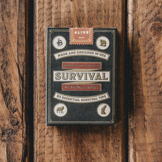 Survival Playing Card Deck