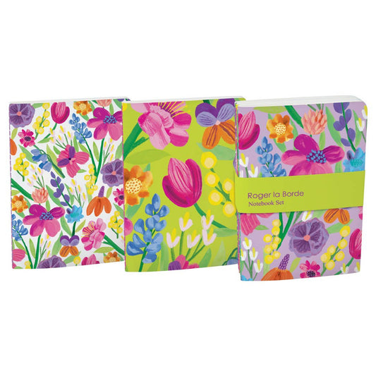 Floral Supernova Notebook Set
