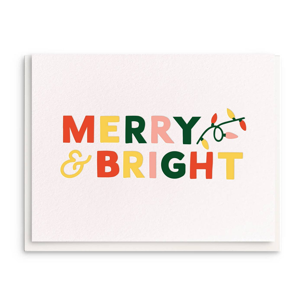 Merry & Bright Lights Card