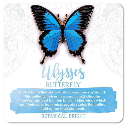 Ulysses Butterfly Enamel Pin