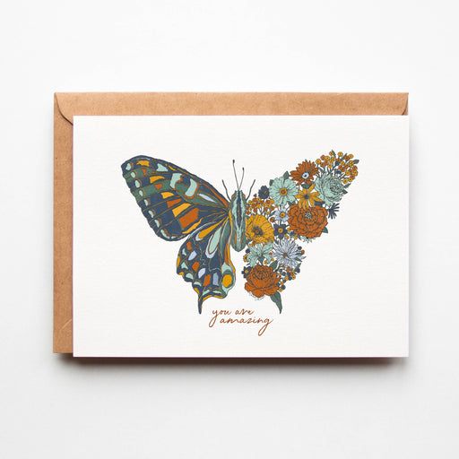 You Are Amazing Butterfly Card