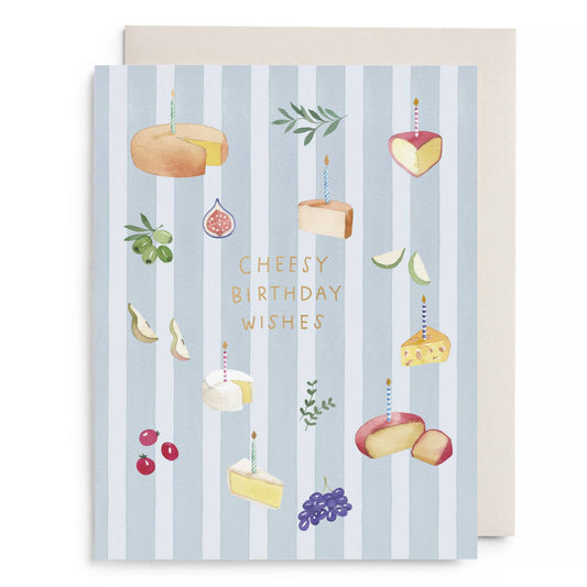 Cheesy Wishes Birthday Card