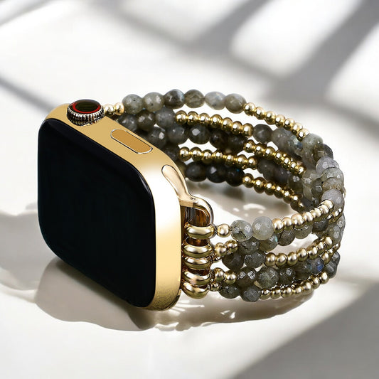 Labradorite Magic Stretch Apple Watch Strap