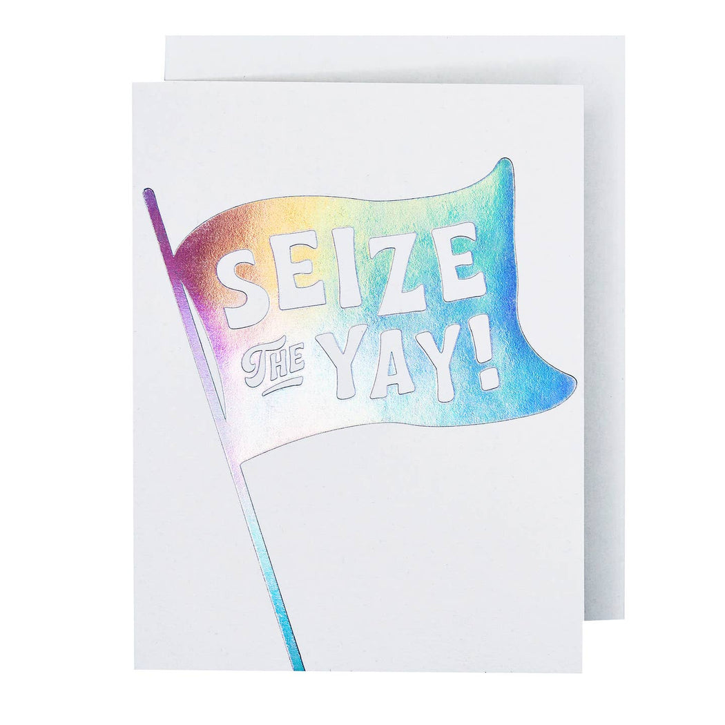 Seize the Yay Congrats Card