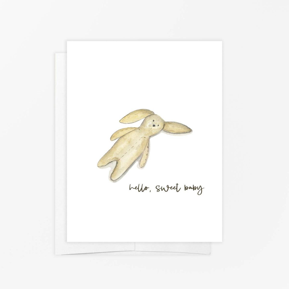 Sweet Baby Lovey Card