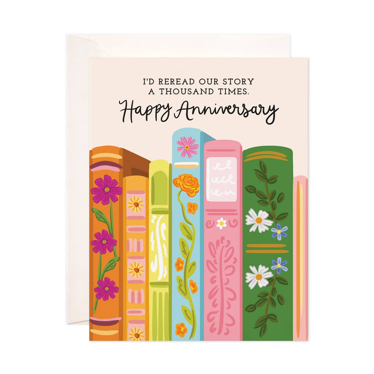 Reread Our Story Anniversary Card