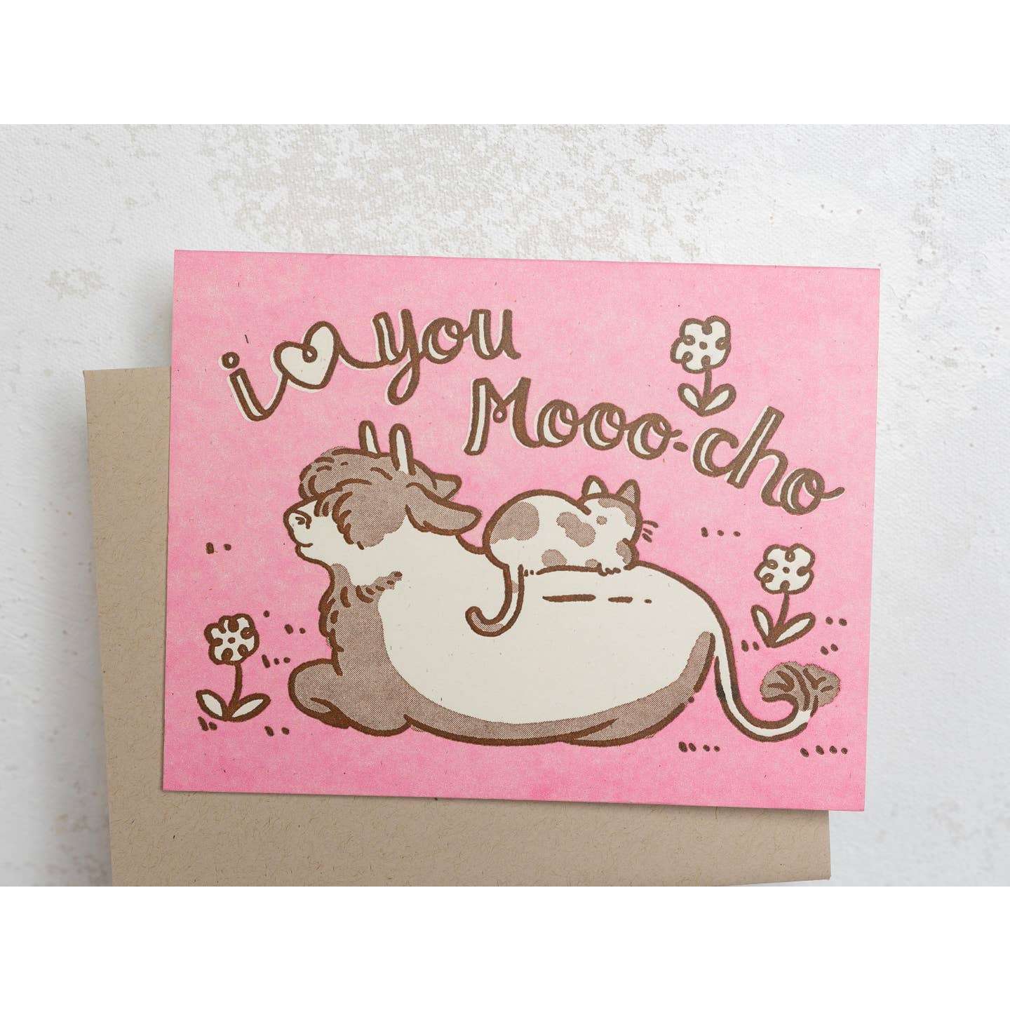 I Love You Moo-Cho Card