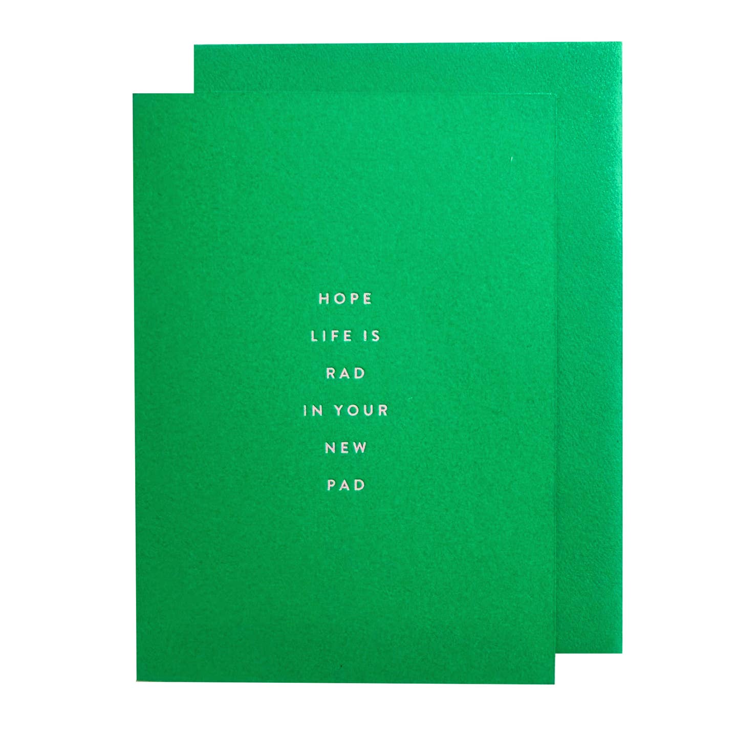 Hope Life is Rad in Your New Pad Petite Card