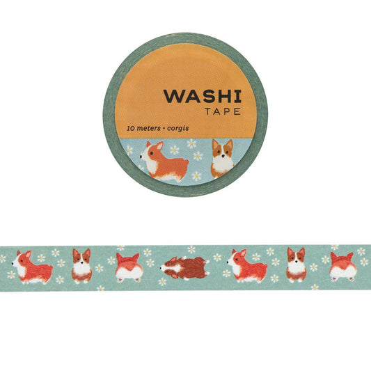 Corgis Washi Tape