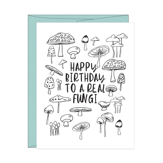 Happy Birthday to a Real Fungi Card