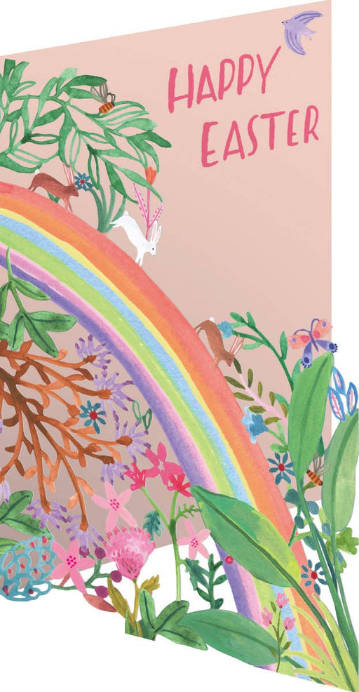 Easter Rainbow Lasercut Card