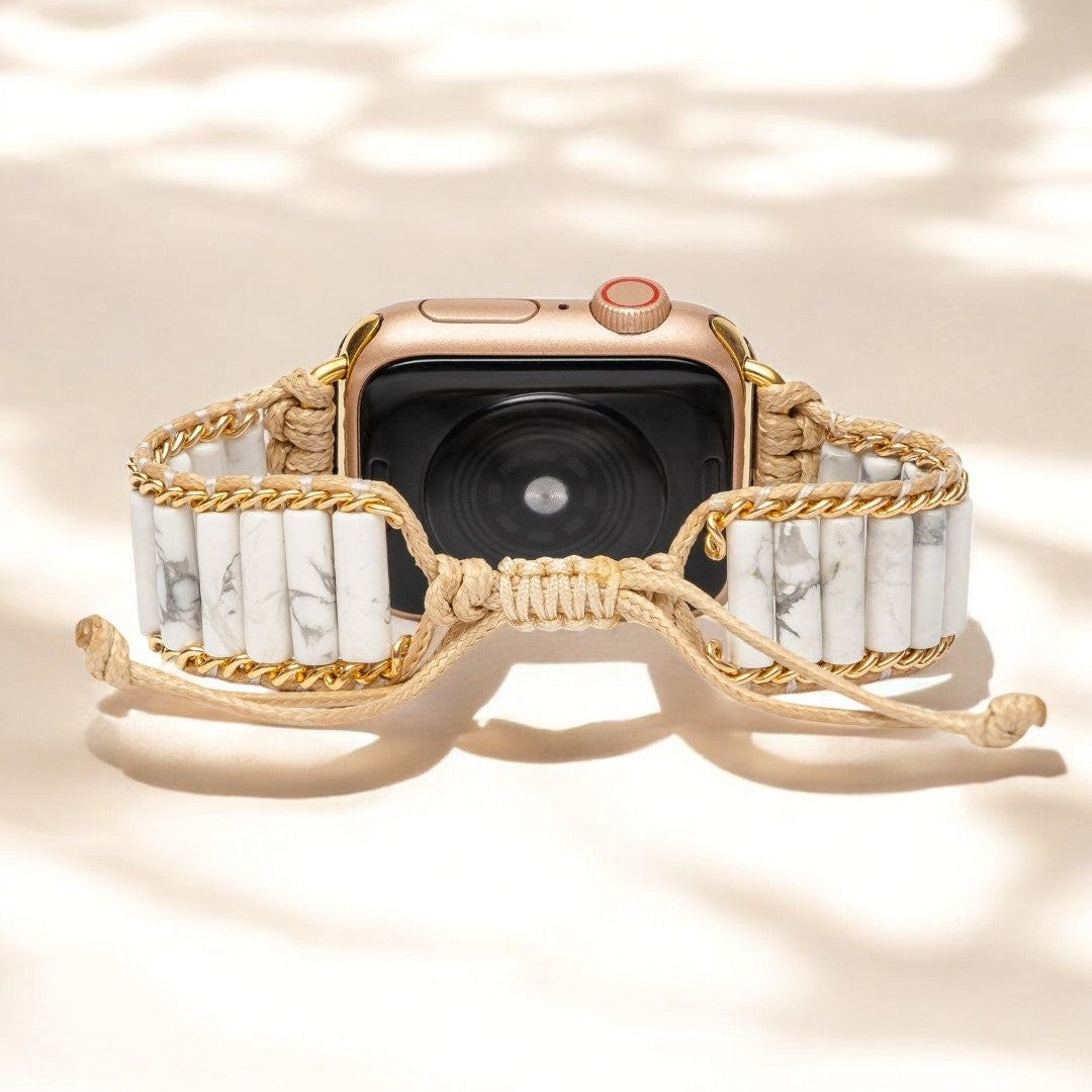 Heavenly Howlite Apple Watch Strap