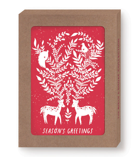 Scandanavian Seasons Greetings Boxed Card Set