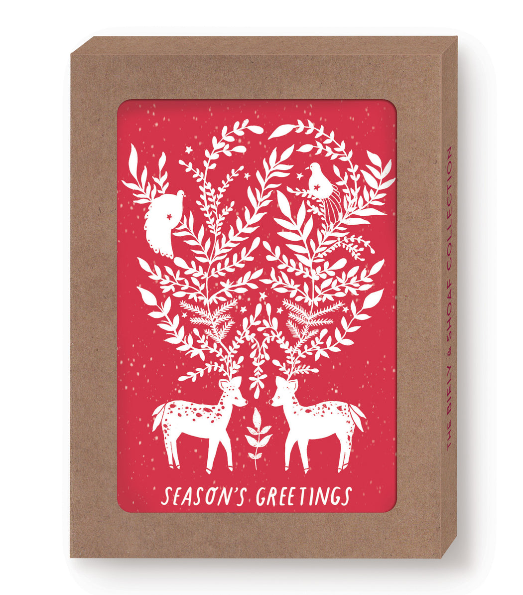 Scandanavian Seasons Greetings Boxed Card Set